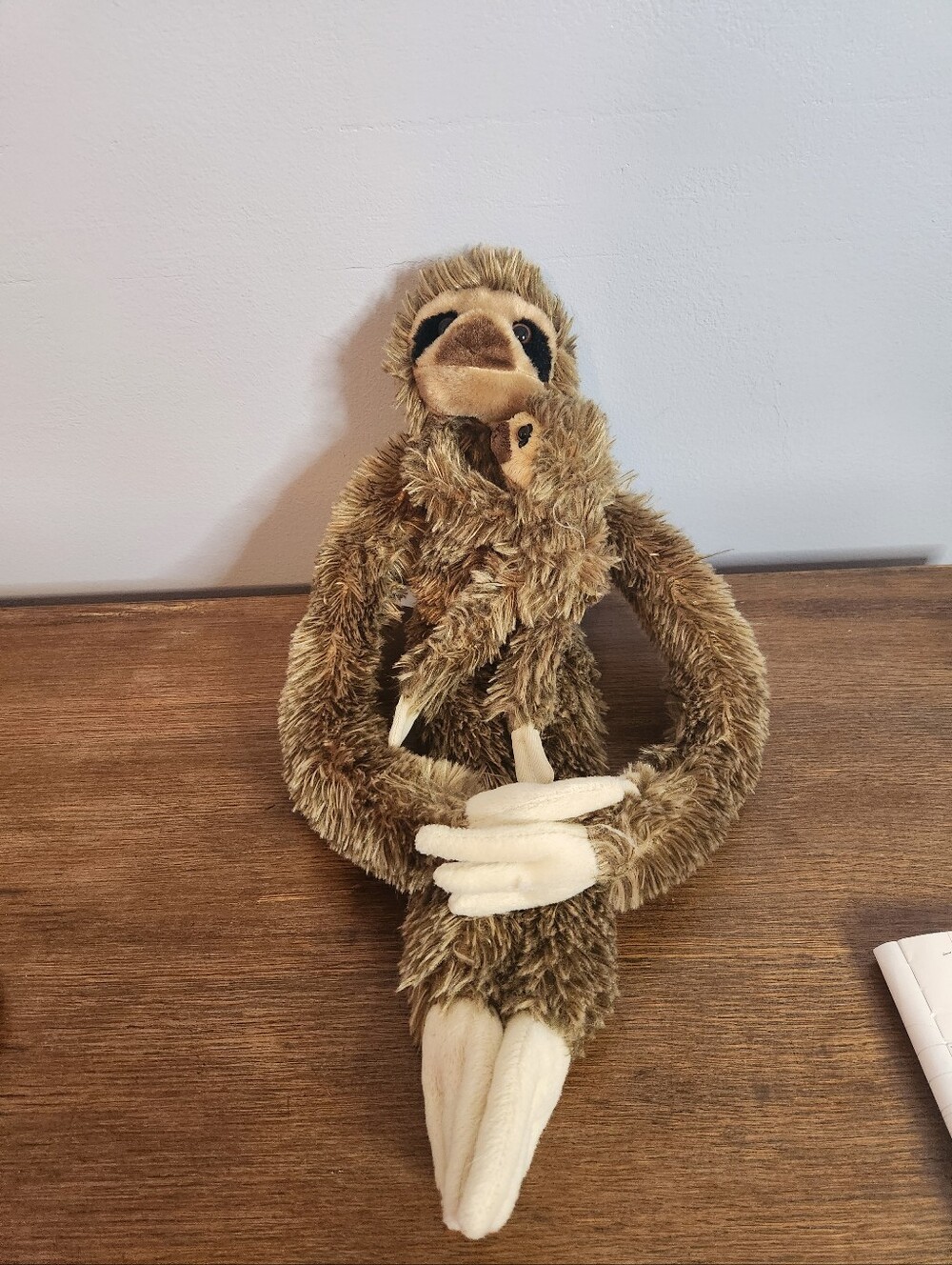 Adventure Planet Hanging Mom And Baby Sloth Stuffed Animal 18in